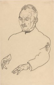 dr Koller autorstwa Egon Schiele