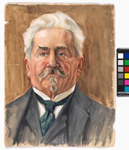 E. Mayer: Porträt Leopold Czihaczek autorstwa Egon Schiele