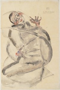 Chętnie znoszę dla sztuki i moich bliskich, 1912 autorstwa Egon Schiele