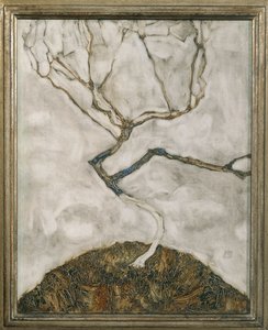 Małe drzewo późną jesienią ... autorstwa Egon Schiele