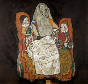 mama z dwójką dzieci III autorstwa Egon Schiele