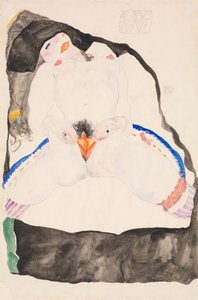 Obserwowane we śnie, 1911. autorstwa Egon Schiele