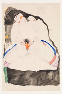 Obserwowane we śnie, 1911. autorstwa Egon Schiele