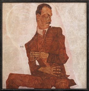 Portret Arthura Roesslera autorstwa Egon Schiele