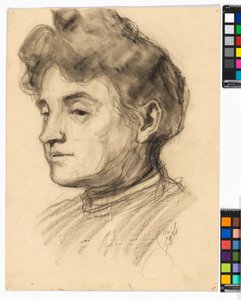Portret Marie Schiele autorstwa Egon Schiele