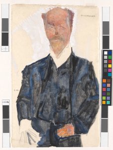 Portret Ottona Wagnera autorstwa Egon Schiele