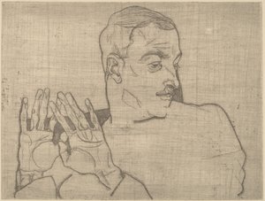 Portret Arthura Roesslera autorstwa Egon Schiele
