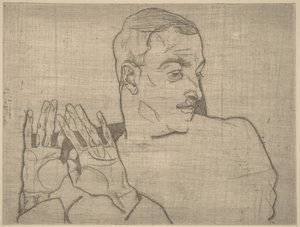 Portret Arthura Roesslera autorstwa Egon Schiele