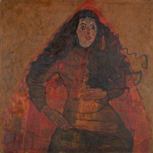Portret Trudy Engel, ok. 1930 r. 1913. autorstwa Egon Schiele