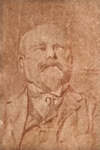 Portret mężczyzny, 1907 autorstwa Egon Schiele