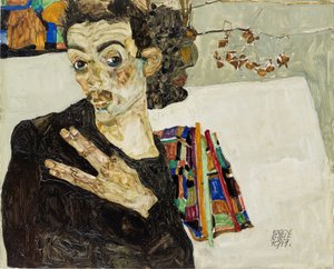 Autoportret autorstwa Egon Schiele