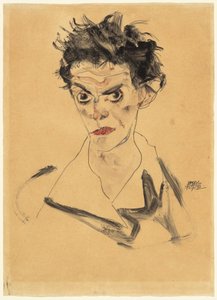 Autoportret autorstwa Egon Schiele