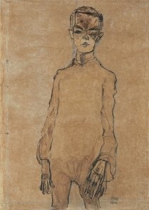 Autoportret, 1910 autorstwa Egon Schiele