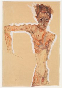 Autoportret, 1911 autorstwa Egon Schiele