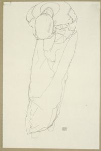 Mnich, 1914 autorstwa Egon Schiele