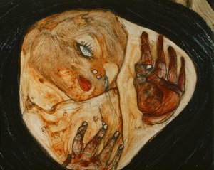 Martwa matka I autorstwa Egon Schiele