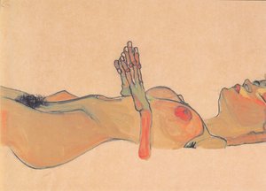 Martwa dziewczyna autorstwa Egon Schiele