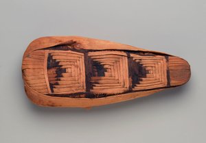Mumia ibisa (szczątki zwierząt, len i farba) autorstwa Egyptian