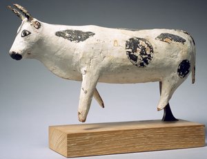 Byk lub wół, Państwo Środka (malowane drewno)