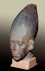Portret Amenemhata I (Amen-em-ha I) autorstwa Egyptian 12th Dynasty