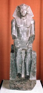 Posąg Amenemhata III (dioryt gnejs)