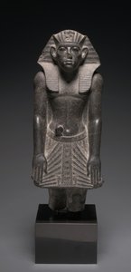 Posąg Amenemhata III, c.1859-1814 pne autorstwa Egyptian 12th Dynasty