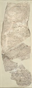 Sinuhe Ostracon, Nowe Królestwo (wapień) autorstwa Egyptian 18th Dynasty