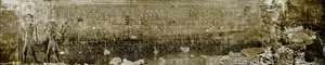 Starożytność egipska: lista królów Abydos. Świątynia Seti (Sety lub Seti) I (XIX dynastia) autorstwa Egyptian 19th Dynasty