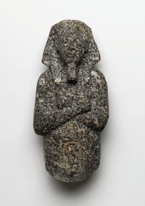 Figura Ushabti Amenophisa IV (Echnatona) (ok. 1364-1347 pne) z El Amarna, Nowe Królestwo (granit)