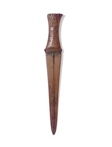 Sztylet, Nowe Królestwo, c.1156-51 pne (drewno i brąz) autorstwa Egyptian 20th Dynasty