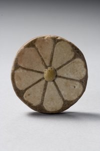 Inkrustacja kwiatowa, Nowe Królestwo, panowanie Ramzesa III, 1184-53 pne (fajans)