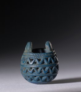 Model kosza jako amulet, ok. 1069-945 pne autorstwa Egyptian 21st Dynasty