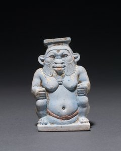 Słoik kosmetyczny w postaci Boga Bes, 664-525 pne autorstwa Egyptian 26th Dynasty