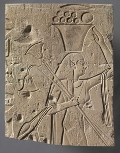 Kobieta na okaziciela ofiary, c.667-647 pne autorstwa Egyptian 26th Dynasty