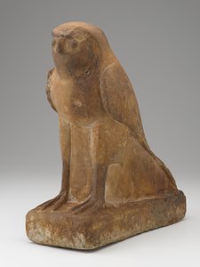 Horus Sokół, 664-525 pne (piaskowiec) autorstwa Egyptian 26th Dynasty