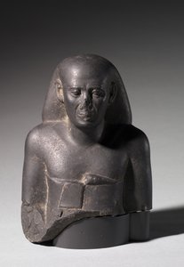 Popiersie Ankh-Hor, okres późny, 525-404 p.n.e. autorstwa Egyptian 27th Dynasty
