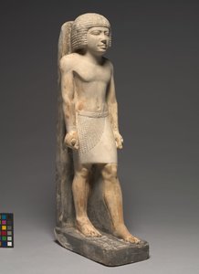 Przemierzająca statua Minnefera, ok. 2377-2311 pne autorstwa Egyptian 5th Dynasty