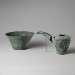 Ewer i umywalka (miedź) autorstwa Egyptian 6th Dynasty