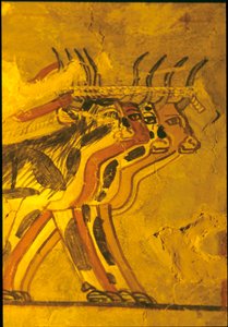 Starożytny Egipt, malowidło ścienne, grobowiec Sennufera, grobowiec szlachty, Teby autorstwa Egyptian Egyptian