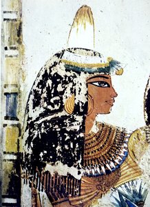 Egyptiläinen haudan seinämaalauslakka autorstwa Egyptian Egyptian