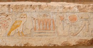 Niski relief. Świątynia pogrzebowa Hatszepsut, Deir el Bahari autorstwa Egyptian Egyptian