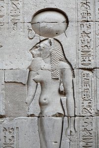 Sekhmet, świątynia Horusa, Edfu autorstwa Egyptian Egyptian