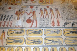 Grobowiec Ramzesa IX, Luksor autorstwa Egyptian Egyptian