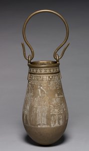 Zdobiona Situla, 305-30 pne autorstwa Egyptian Ptolemaic Period