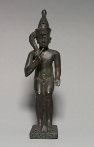 Statuetka Harpokratesa, 304-30 pne autorstwa Egyptian Ptolemaic Period
