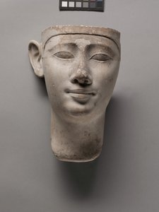 Wotywna głowa króla, 305-246 pne autorstwa Egyptian Ptolemaic Period