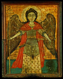 Ikona Archanioła Michała (tempera jajeczna na panelu)