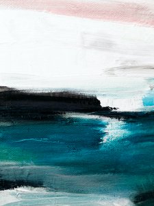 „Abstrakcyjny horyzont oceanu” autorstwa Ejaaz Haniff