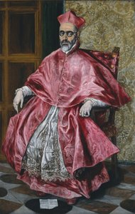 Kardynał, ok. 1601 (olej na płótnie) autorstwa El Greco