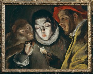 Fabula (obraz na płótnie) autorstwa El (1541-1614) Greco